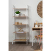 Oak Veneer Ladder Shelf