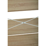 Oak Veneer Ladder Shelf