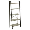 Industrial Oak Ladder Shelf
