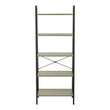Industrial Oak Ladder Shelf