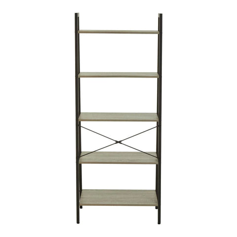 Industrial Oak Ladder Shelf