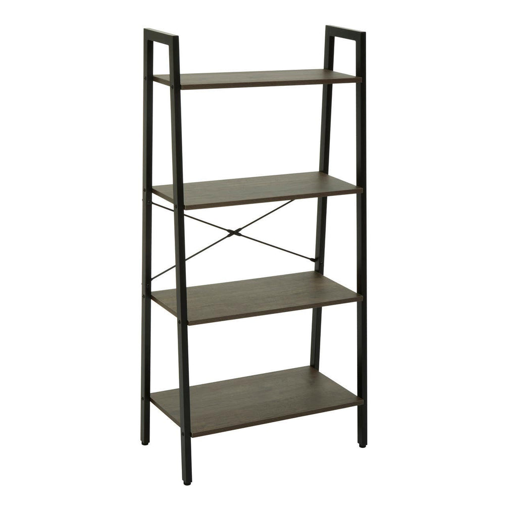 Dark Oak Ladder Shelf Unit