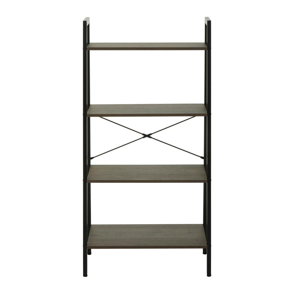 Dark Oak Ladder Shelf Unit