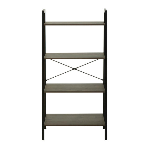 Dark Oak Ladder Shelf Unit
