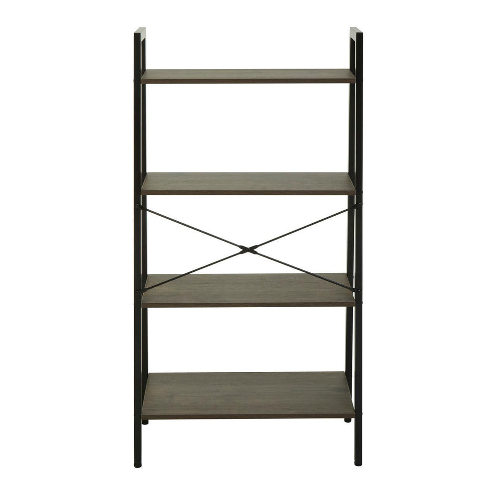 Dark Oak Ladder Shelf Unit