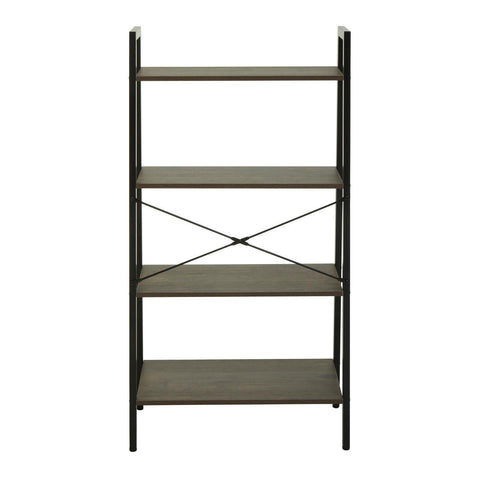 Dark Oak Ladder Shelf Unit