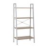 Oak Veneer Ladder Shelf