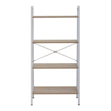 Oak Veneer Ladder Shelf