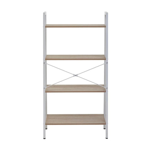 Oak Veneer Ladder Shelf