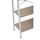 Oak Veneer Ladder Shelf