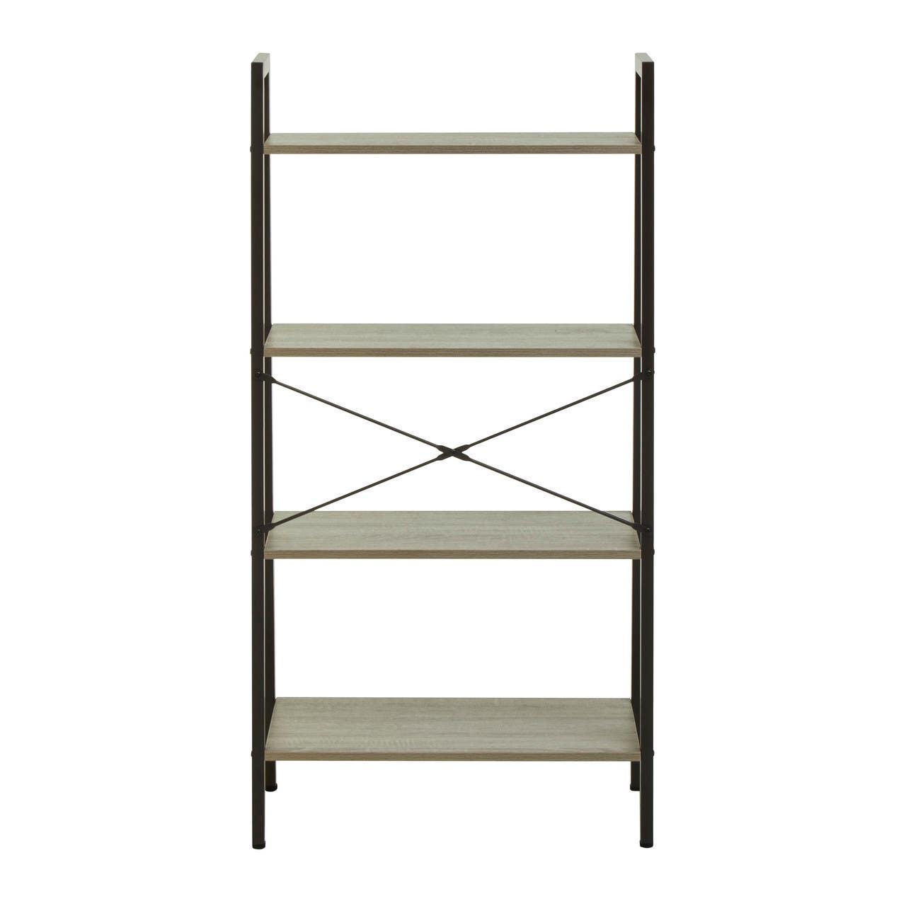 Bradbury Grey Oak Ladder Shelf