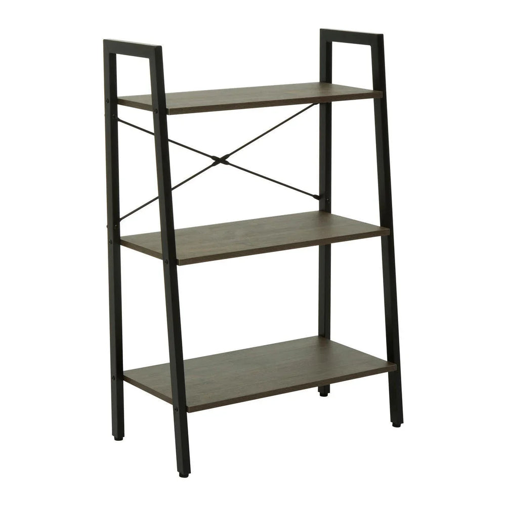 Dark Oak Ladder Shelf Unit