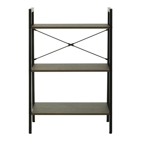 Dark Oak Ladder Shelf Unit