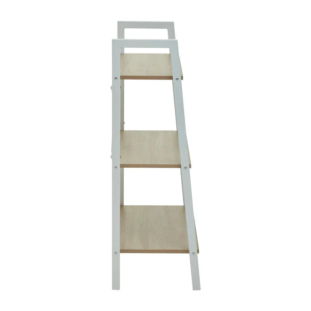 Oak Ladder Shelf Unit