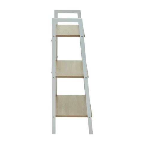 Oak Ladder Shelf Unit