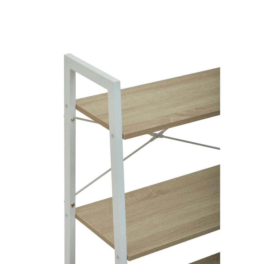 Oak Ladder Shelf Unit