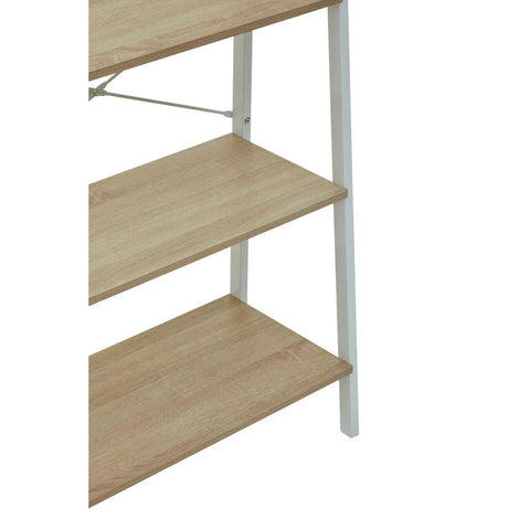 Oak Ladder Shelf Unit