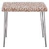 Rustic Wood Disc Console Table