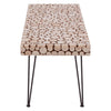 Rustic Fir Wood Coffee Table