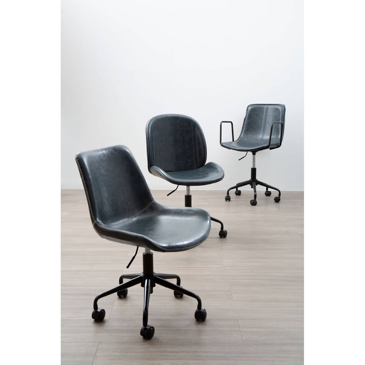 Ergonomic Grey Office Chair