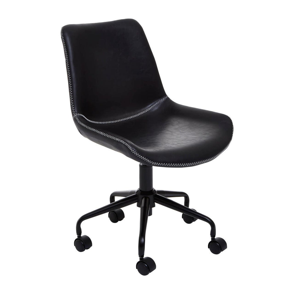 ErgoCurve Black Desk Chair