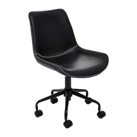 ErgoCurve Black Desk Chair