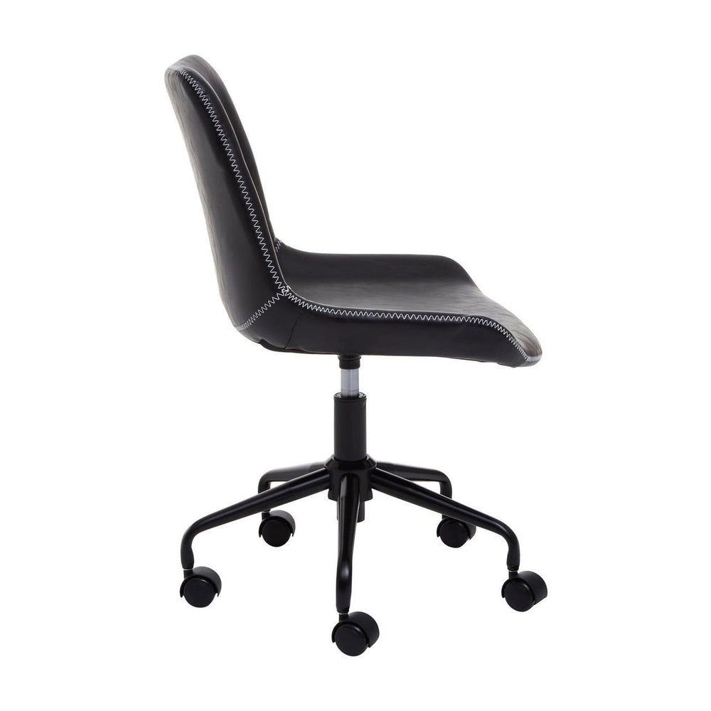 ErgoCurve Black Desk Chair