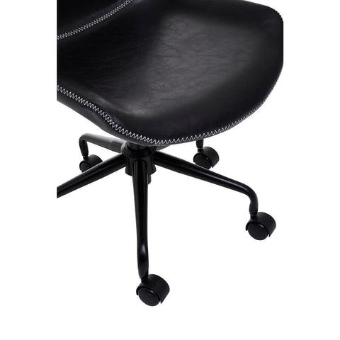 ErgoCurve Black Desk Chair