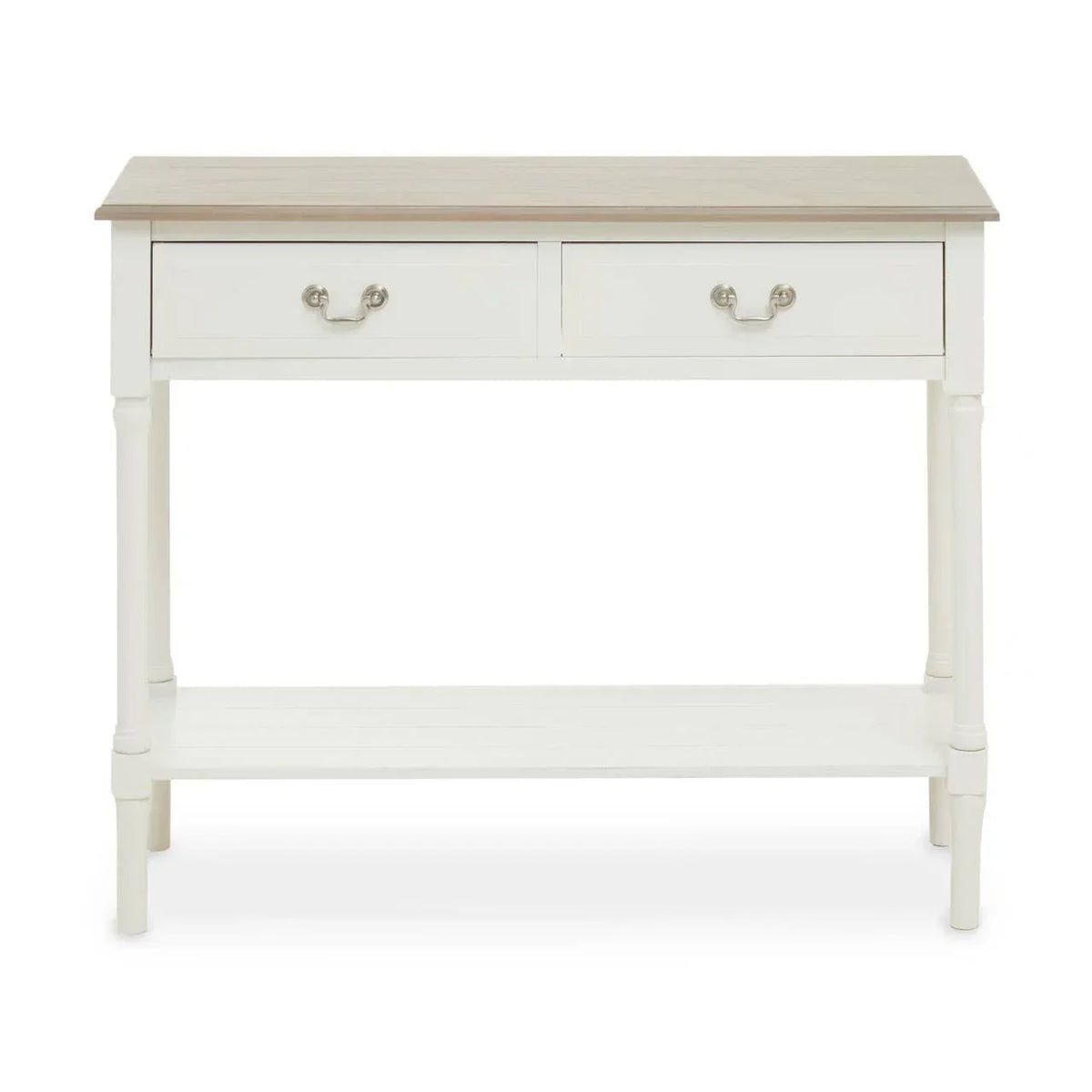 Vintage Ivory Pine Console Table – Home Centre Direct