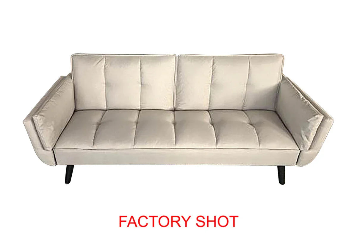 Valerie 3 Seat Grey Sofa Bed