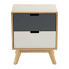 Modern Wood Bedside Table