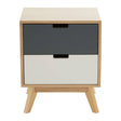 Modern Wood Bedside Table