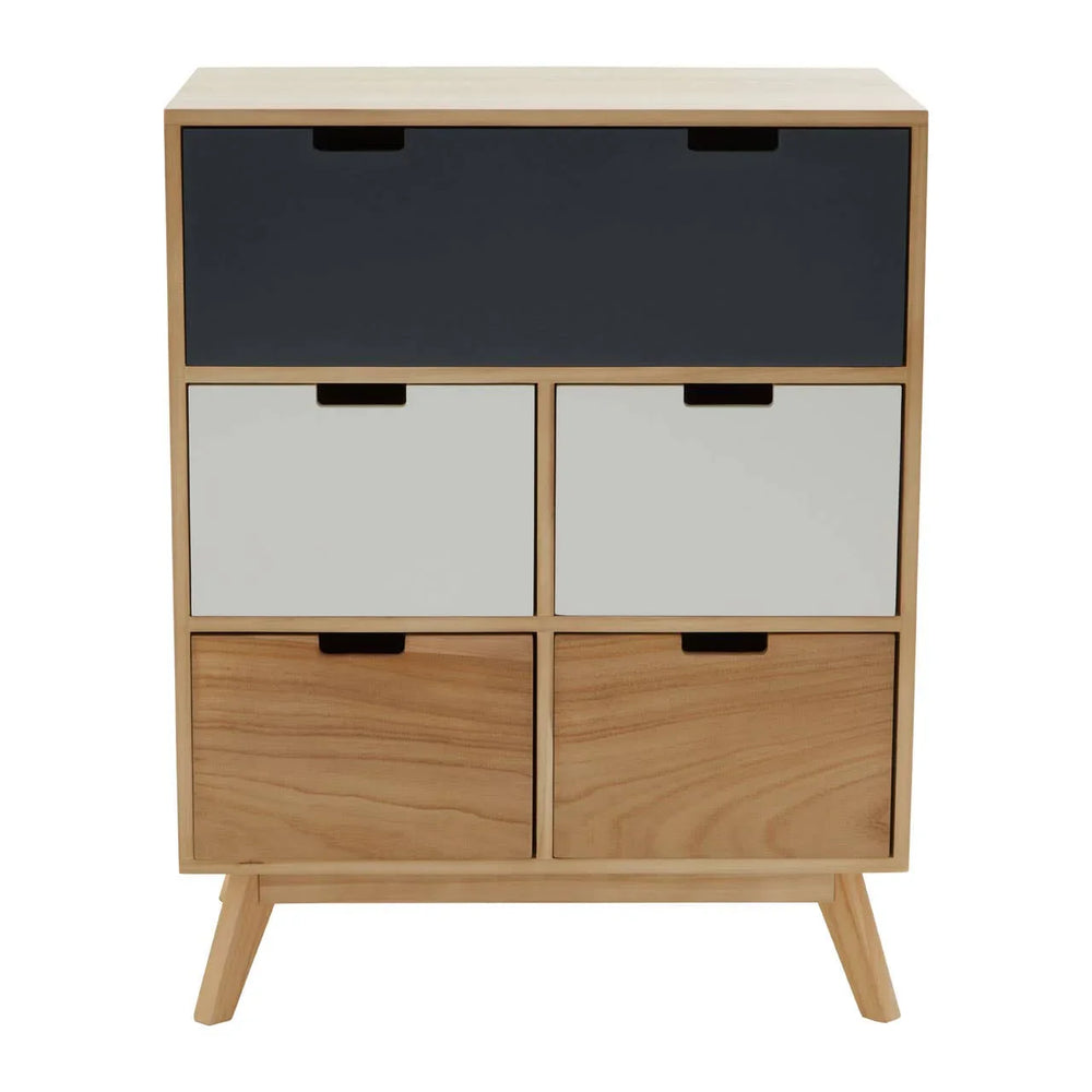 Modern Wood Drawer Chest