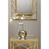 Golden Mirror Top Side Table