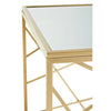 Golden Mirror Top Side Table