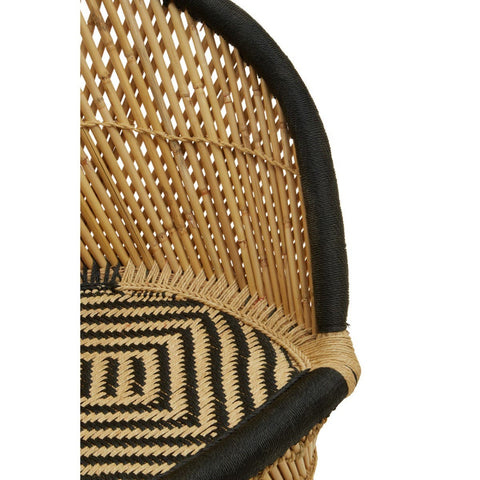 Bamboo Rope Chair Set