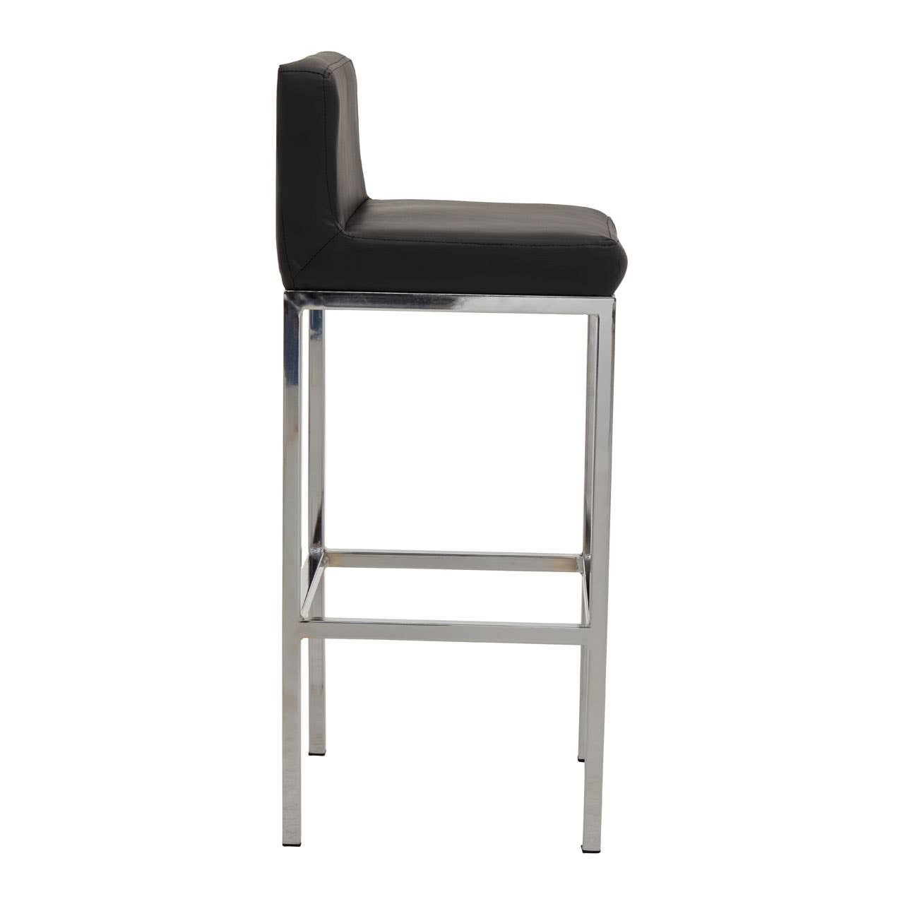 Modern Chrome Bar Chair