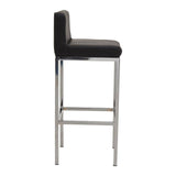 Modern Chrome Bar Chair