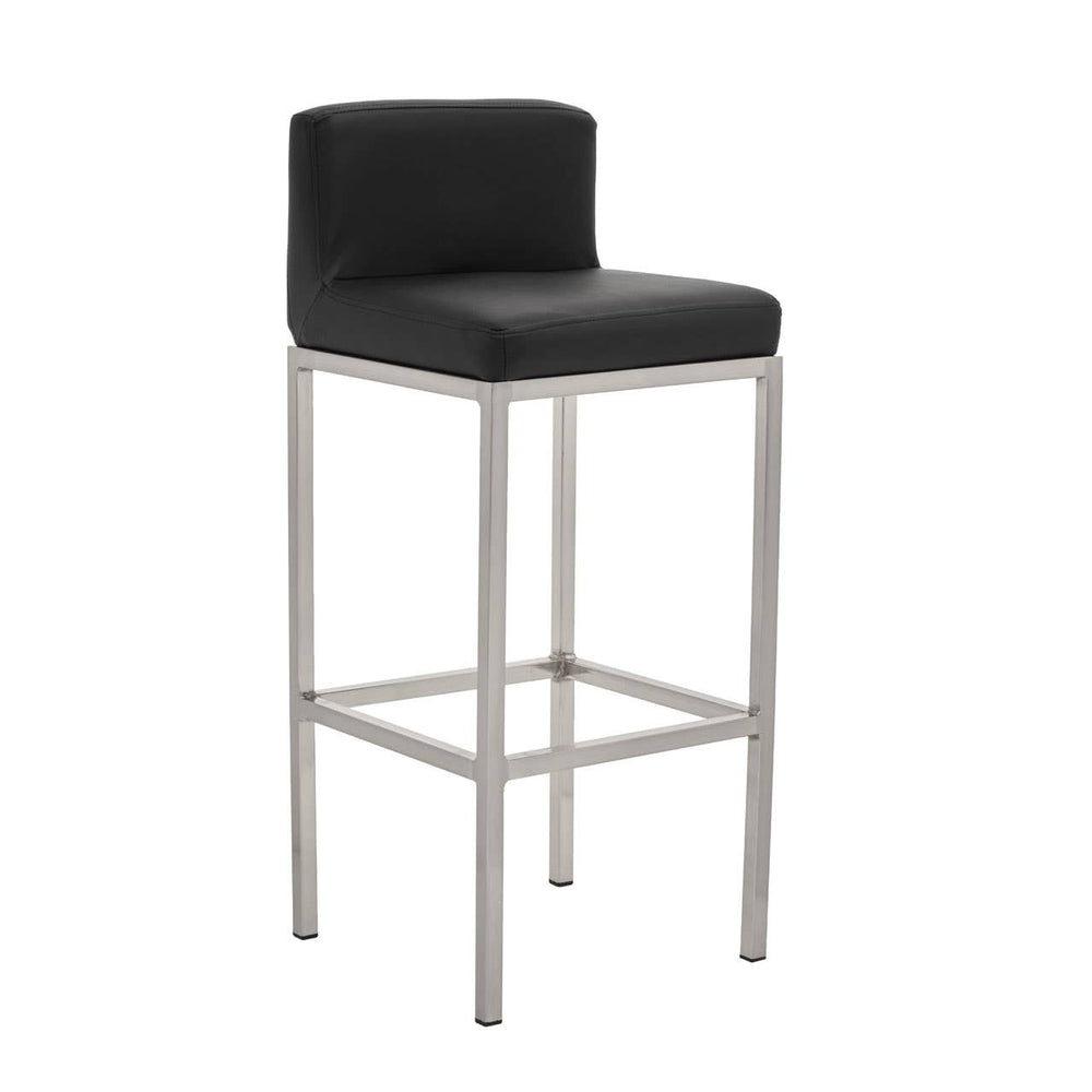 Modern Chrome Bar Chair