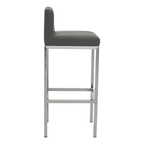 Modern Chrome Bar Chair