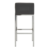 Modern Chrome Bar Chair