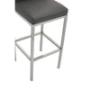 Modern Chrome Bar Chair