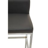 Modern Chrome Bar Chair