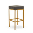 Luxe Gold Leg Barstool