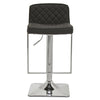 Monochrome Diamond Back Bar Stool