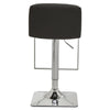 Monochrome Diamond Back Bar Stool