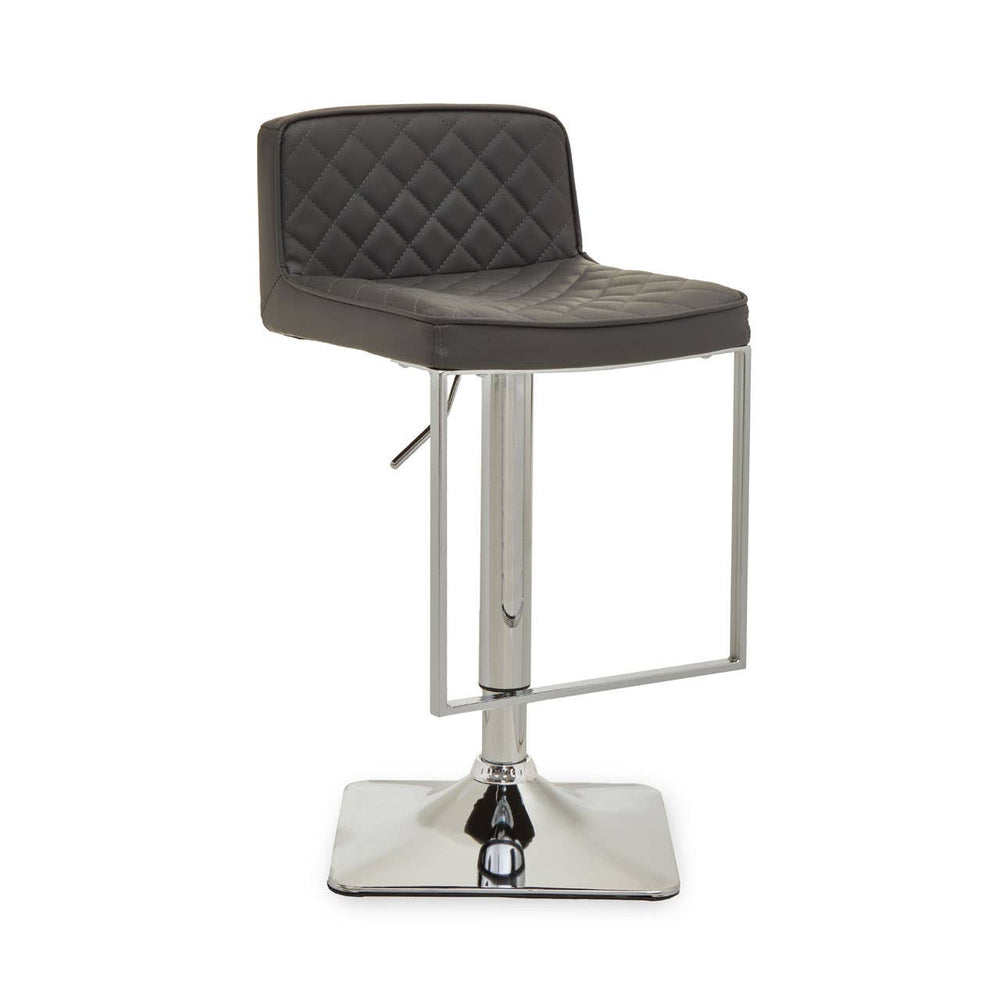Luxe Diamond Back Bar Stool