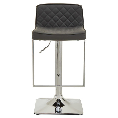 Luxe Diamond Back Bar Stool