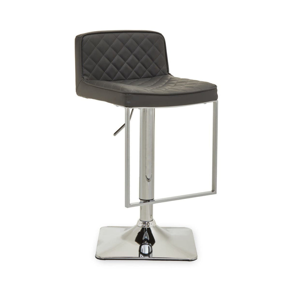 Luxe Diamond Back Bar Stool
