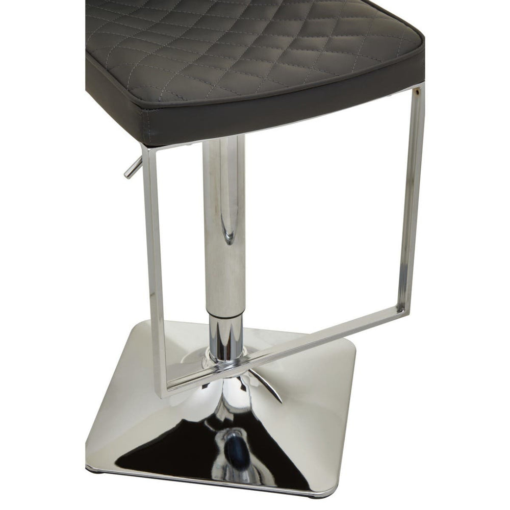 Luxe Diamond Back Bar Stool
